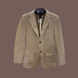 Gucci Cotton Blazer | Beige | Size 48 | Vintage